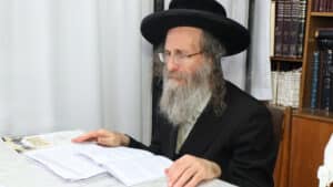 הבקשה החריגה של מרן רבי אלימלך בידרמן