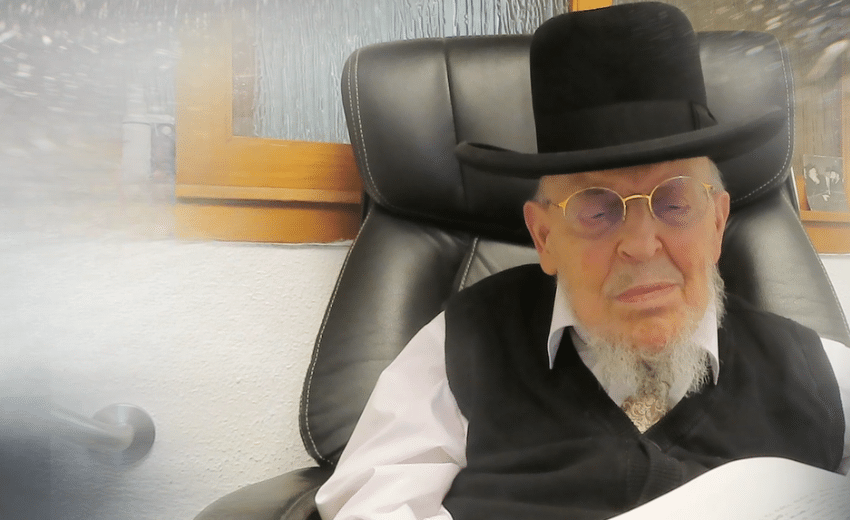מרן הגר"י אזרחי לא הצליח לעבור לסדר היום: "אני נסער מאוד ממה ששמעתי"