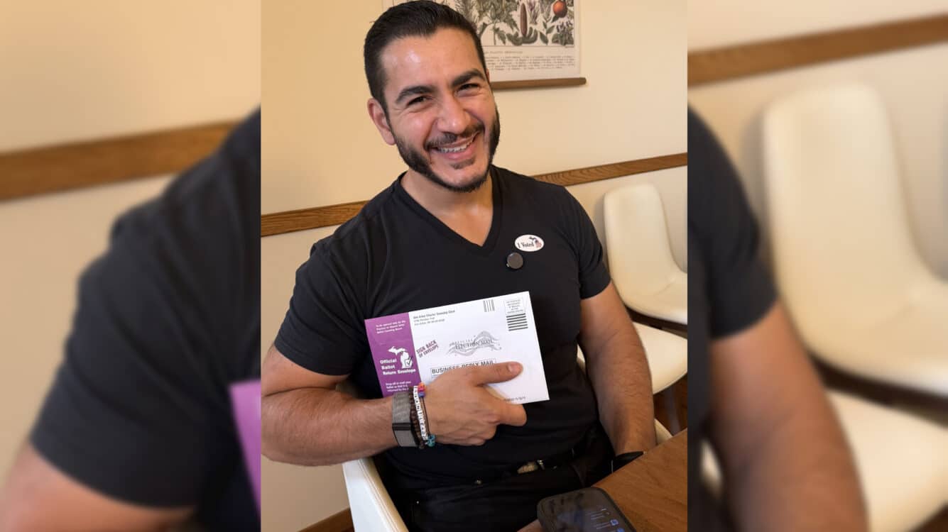 המועמד שמאשים את ישראל ב'רצח עם' ניצח במישיגן