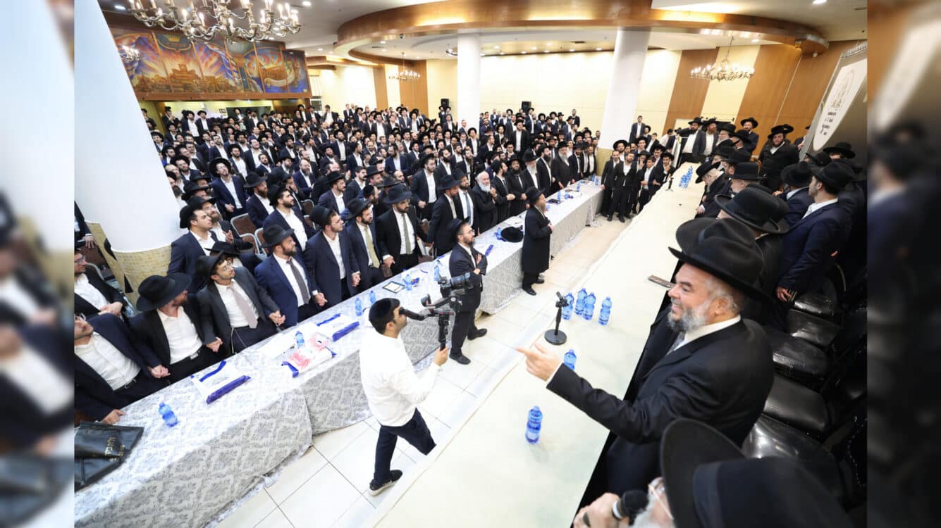 גדולי הדור עלו לייקר ולהוקיר את מאות האברכים