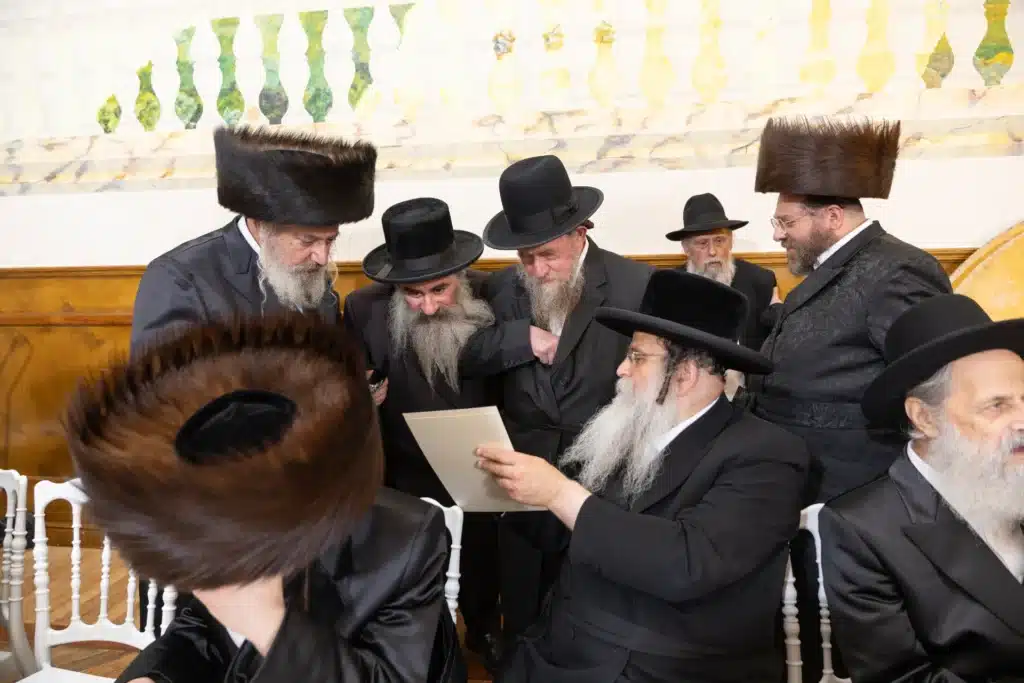 שמחת בית רימנוב: נכד האדמו"ר מקאמרנא נישא באנטוורפן שמחת בית רימנוב: נכד האדמו"ר מקאמרנא נישא באנטוורפן