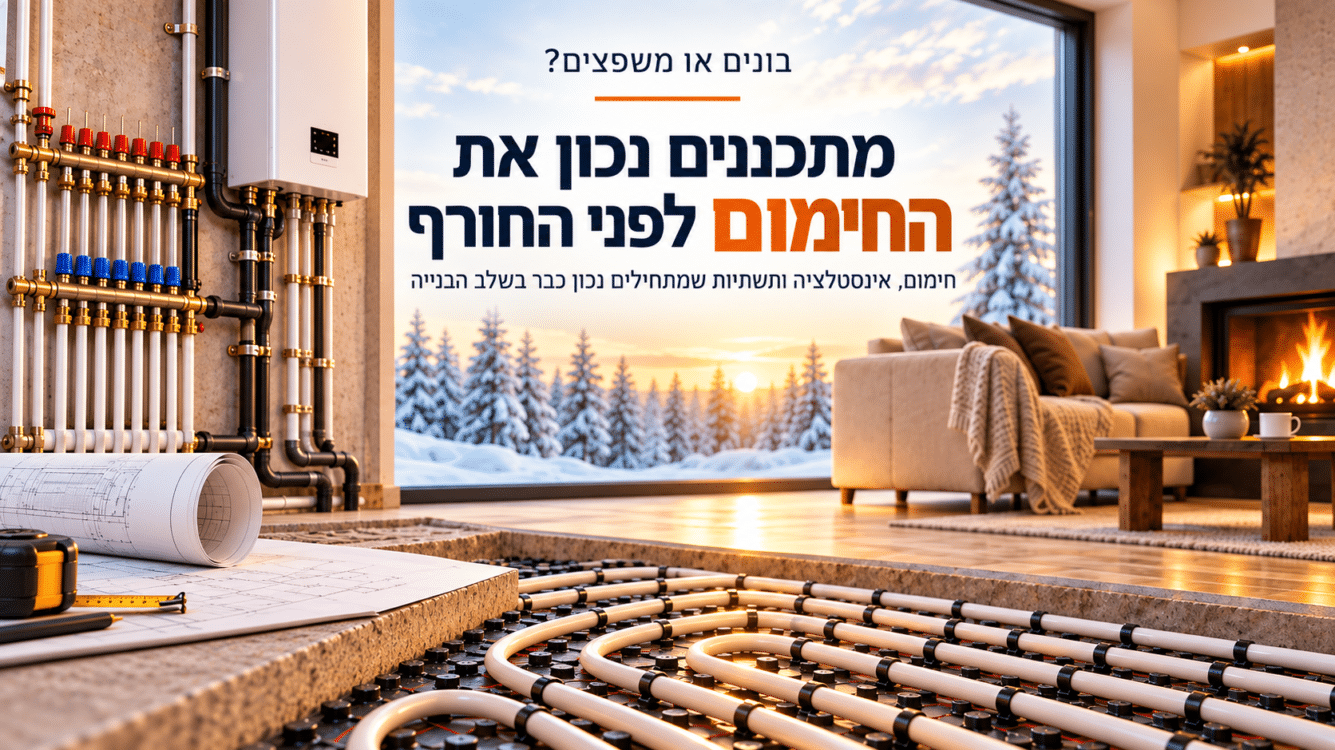בונים או משפצים? הטעות שכדאי למנוע לפני שהחורף מגיע