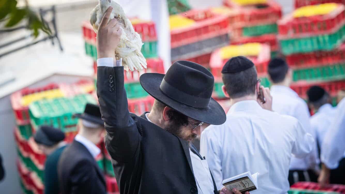 הגר"י יוסף: "במקום חשש לצער בעלי חיים - לקיים כפרות בכסף"