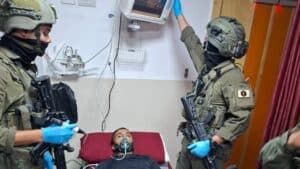 המחבל ניסה להימלט – לוחמי דובדבן סגרו עליו בבית החולים