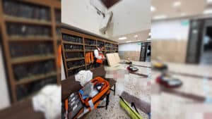 המזגן נעקר ממקומו: בחור ישיבה נפל מגובה 4 מטרים ונפצע קשה