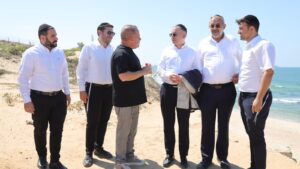 אשקלון בדרך לחוף נפרד חדש: מנכ"ל משרד הפנים הגיע לבקר