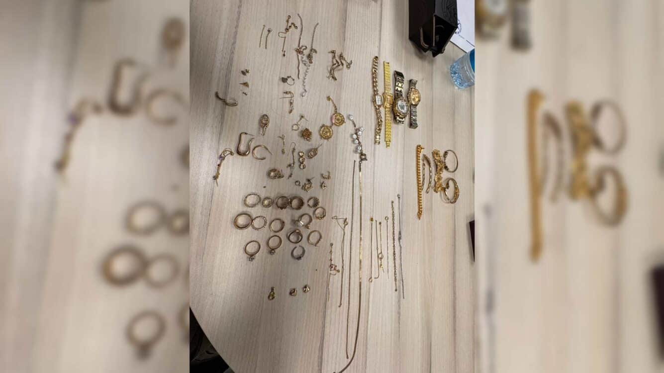 המשטרה פשטה על ביתו של הפלסטיני - התכשיטים שנגנבו אותרו