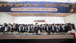 מעל מאה בחורים: גלריה ממעמד הסיומים בקהילת מסילת ישרים