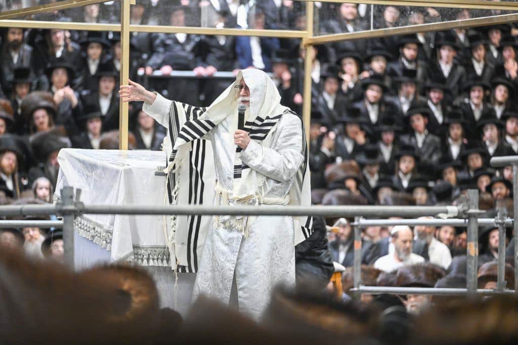 הנחת הסכך ועד והנענועים בלולב: גלריה מחג הסוכות בצאנז הנחת הסכך ועד והנענועים בלולב: גלריה מחג הסוכות בצאנז