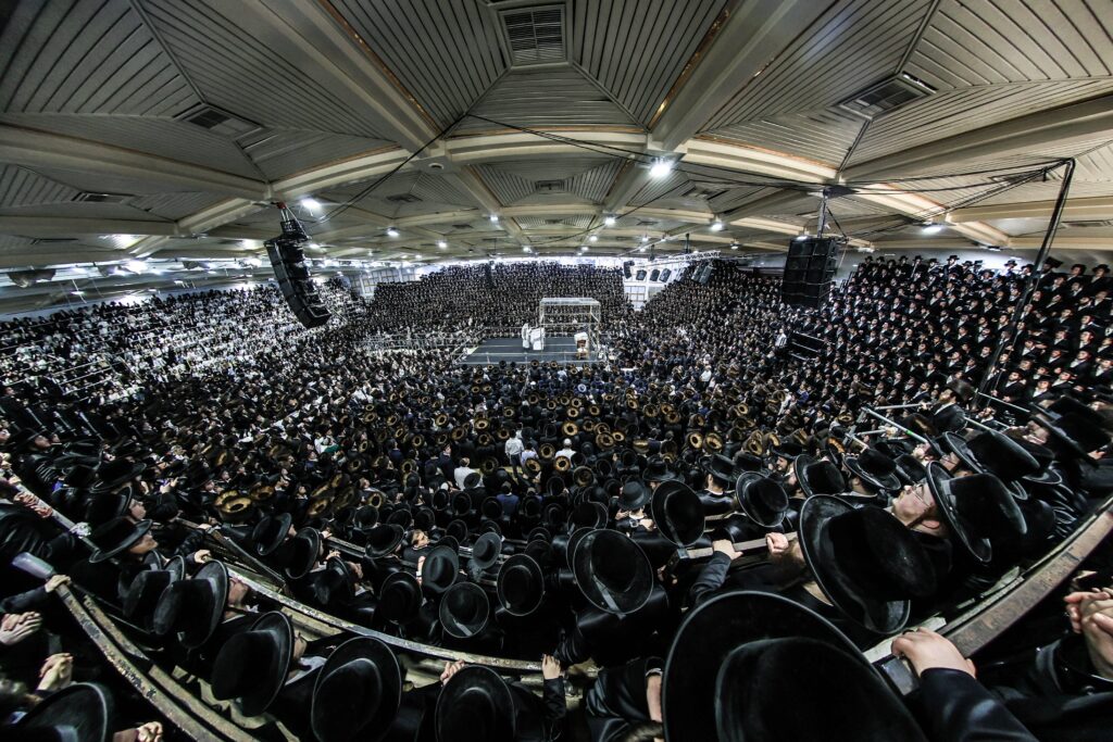 הנחת הסכך ועד והנענועים בלולב: גלריה מחג הסוכות בצאנז הנחת הסכך ועד והנענועים בלולב: גלריה מחג הסוכות בצאנז