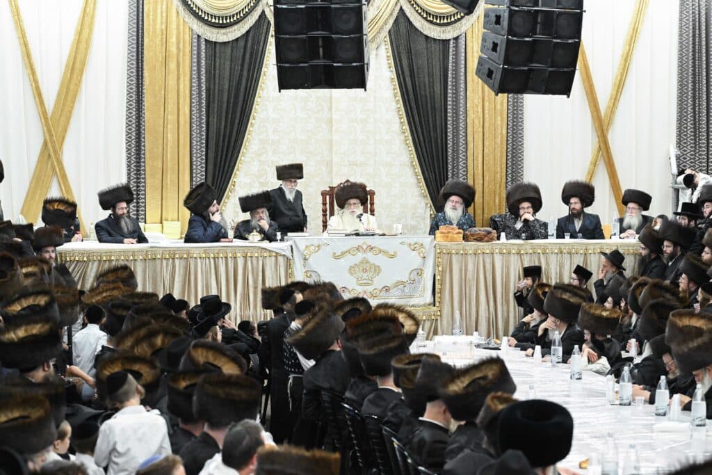 הנחת הסכך ועד והנענועים בלולב: גלריה מחג הסוכות בצאנז הנחת הסכך ועד והנענועים בלולב: גלריה מחג הסוכות בצאנז