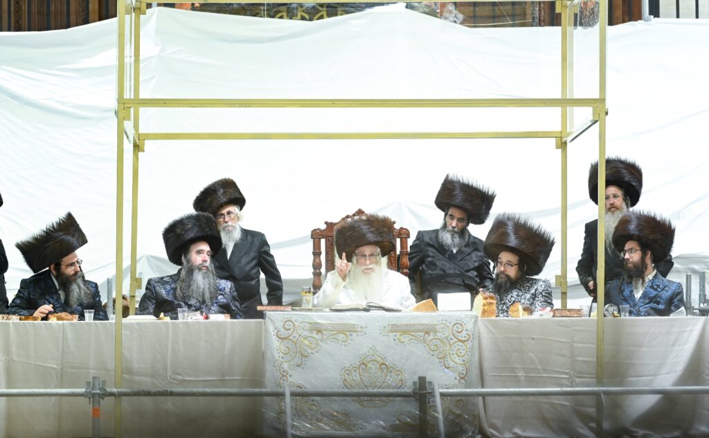 הנחת הסכך ועד והנענועים בלולב: גלריה מחג הסוכות בצאנז הנחת הסכך ועד והנענועים בלולב: גלריה מחג הסוכות בצאנז