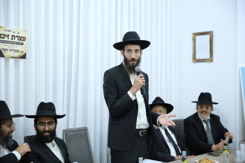 רבני עדת תימן התכנסו לעצרת זיכרון רבני עדת תימן התכנסו לעצרת זיכרון
