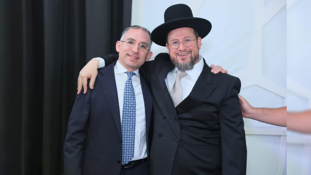 רבנים ואדמו"רים בבר מצווה לבנו של הגר"א דרעי רבנים ואדמו"רים בבר מצווה לבנו של הגר"א דרעי