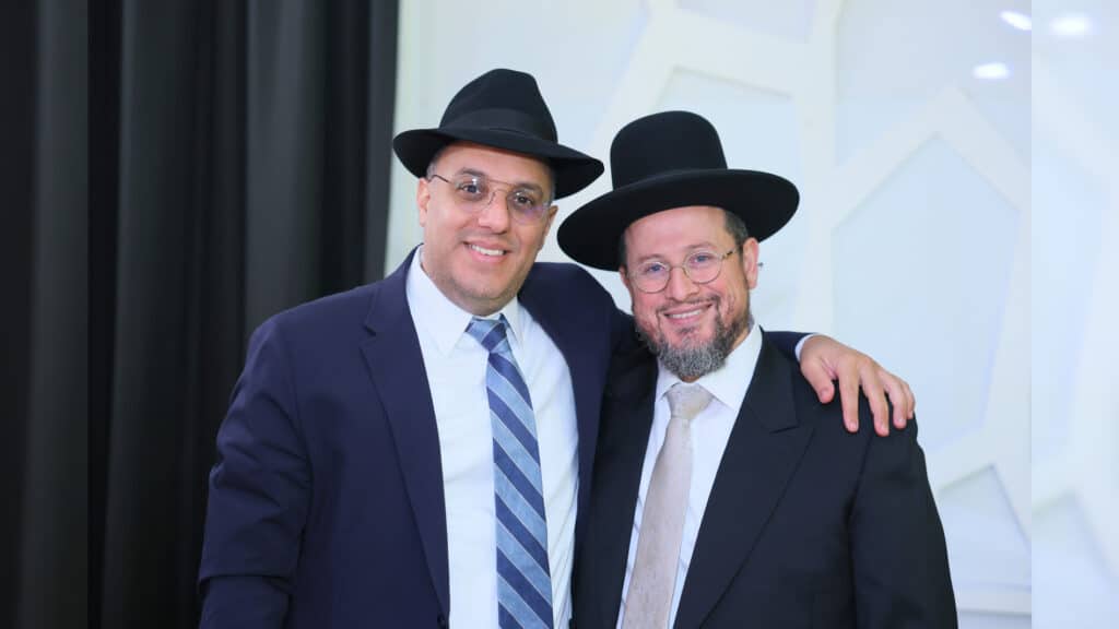 רבנים ואדמו"רים בבר מצווה לבנו של הגר"א דרעי רבנים ואדמו"רים בבר מצווה לבנו של הגר"א דרעי