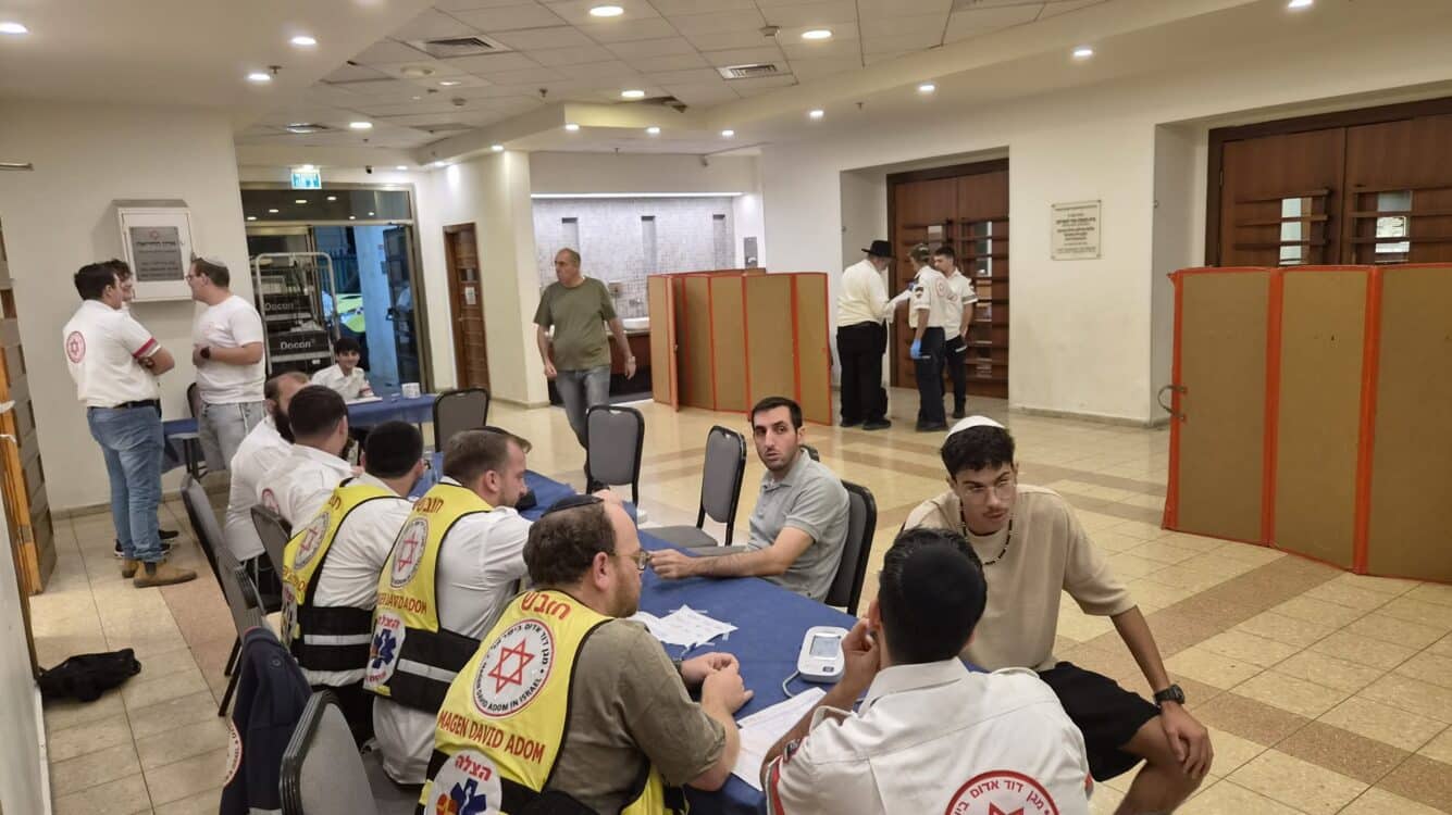 מאות מנות דם נתרמו במבצע ההתרמה המסורתי של מד"א-הצלה פתח תקווה