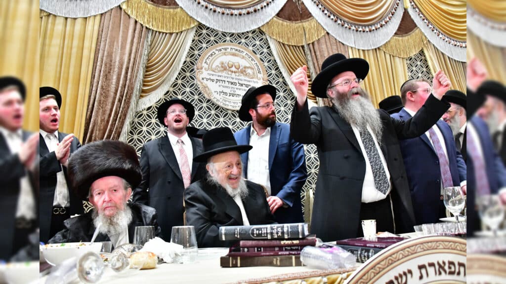 שמחת נישואי בתו של ראש הישיבות הגרי"מ דרוק שמחת נישואי בתו של ראש הישיבות הגרי"מ דרוק