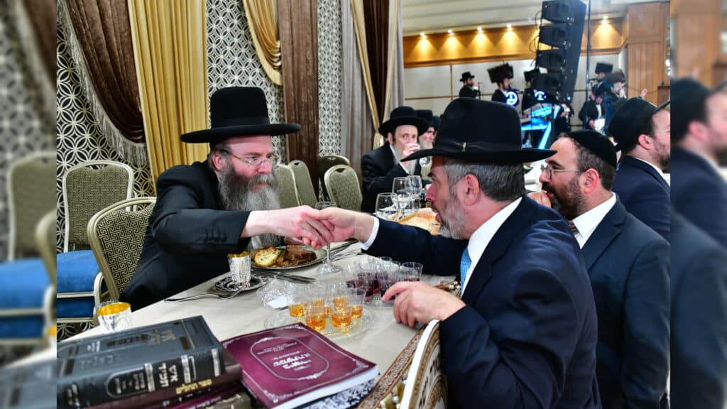 שמחת נישואי בתו של ראש הישיבות הגרי"מ דרוק שמחת נישואי בתו של ראש הישיבות הגרי"מ דרוק