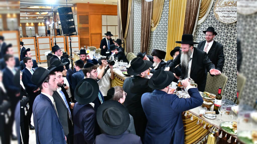 שמחת נישואי בתו של ראש הישיבות הגרי"מ דרוק שמחת נישואי בתו של ראש הישיבות הגרי"מ דרוק