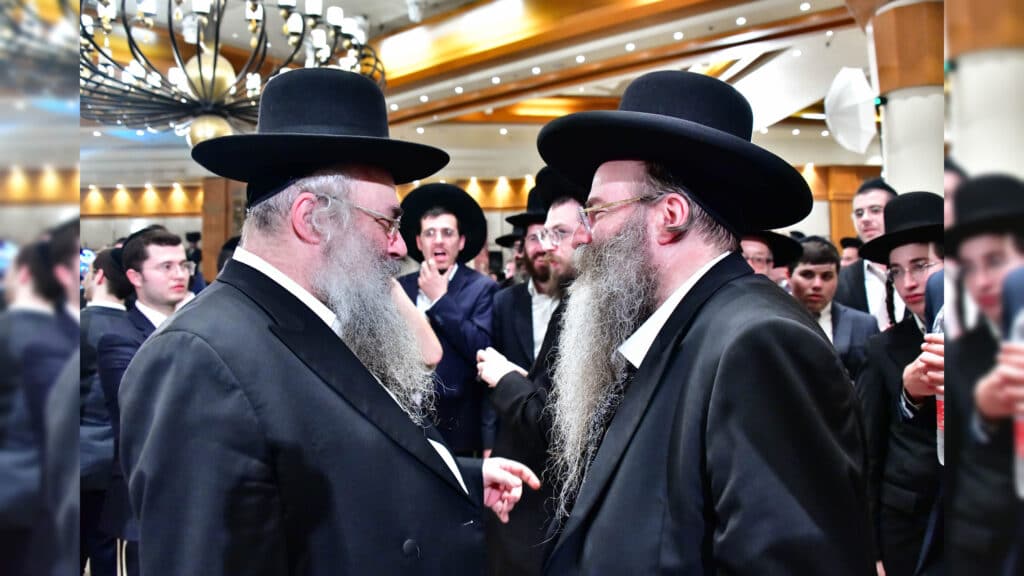 שמחת נישואי בתו של ראש הישיבות הגרי"מ דרוק שמחת נישואי בתו של ראש הישיבות הגרי"מ דרוק
