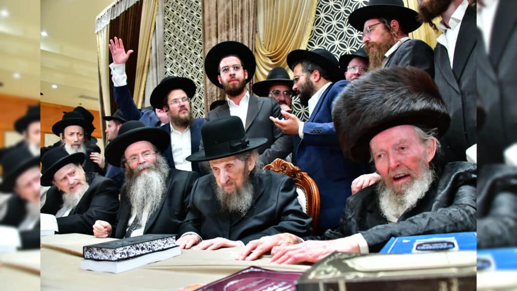 שמחת נישואי בתו של ראש הישיבות הגרי"מ דרוק שמחת נישואי בתו של ראש הישיבות הגרי"מ דרוק