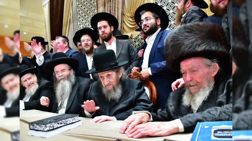 שמחת נישואי בתו של ראש הישיבות הגרי"מ דרוק שמחת נישואי בתו של ראש הישיבות הגרי"מ דרוק