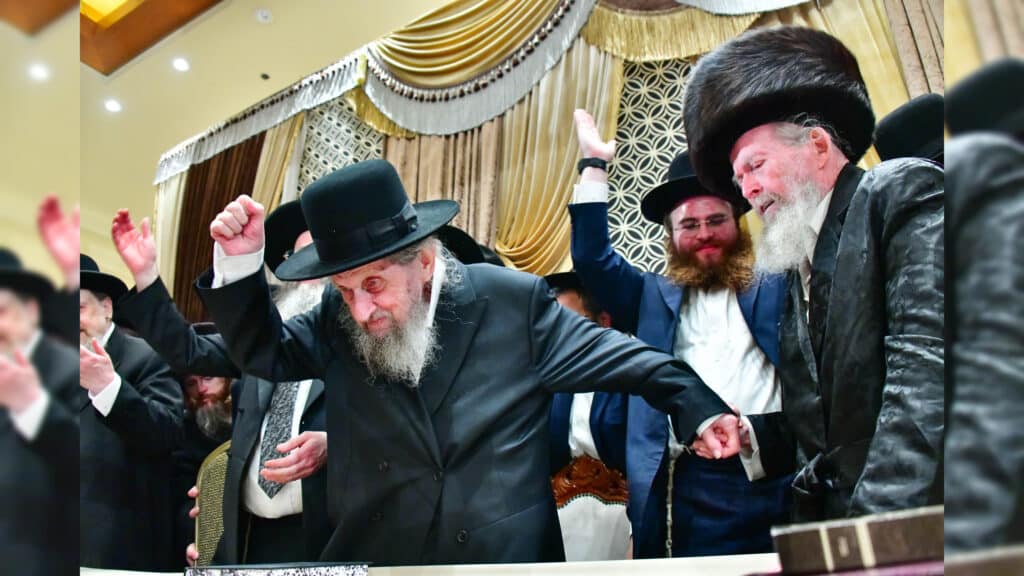שמחת נישואי בתו של ראש הישיבות הגרי"מ דרוק שמחת נישואי בתו של ראש הישיבות הגרי"מ דרוק