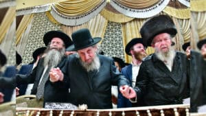 שמחת נישואי בתו של ראש הישיבות הגרי"מ דרוק