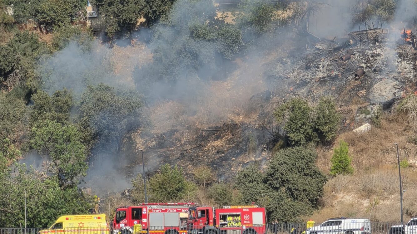 מטוס קל התרסק ועלה באש: הרוג ופצוע קשה