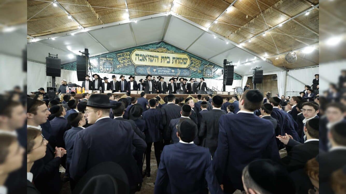 אלפים חגגו עם גדולי הדור בישיבת"ברכת שמואל"