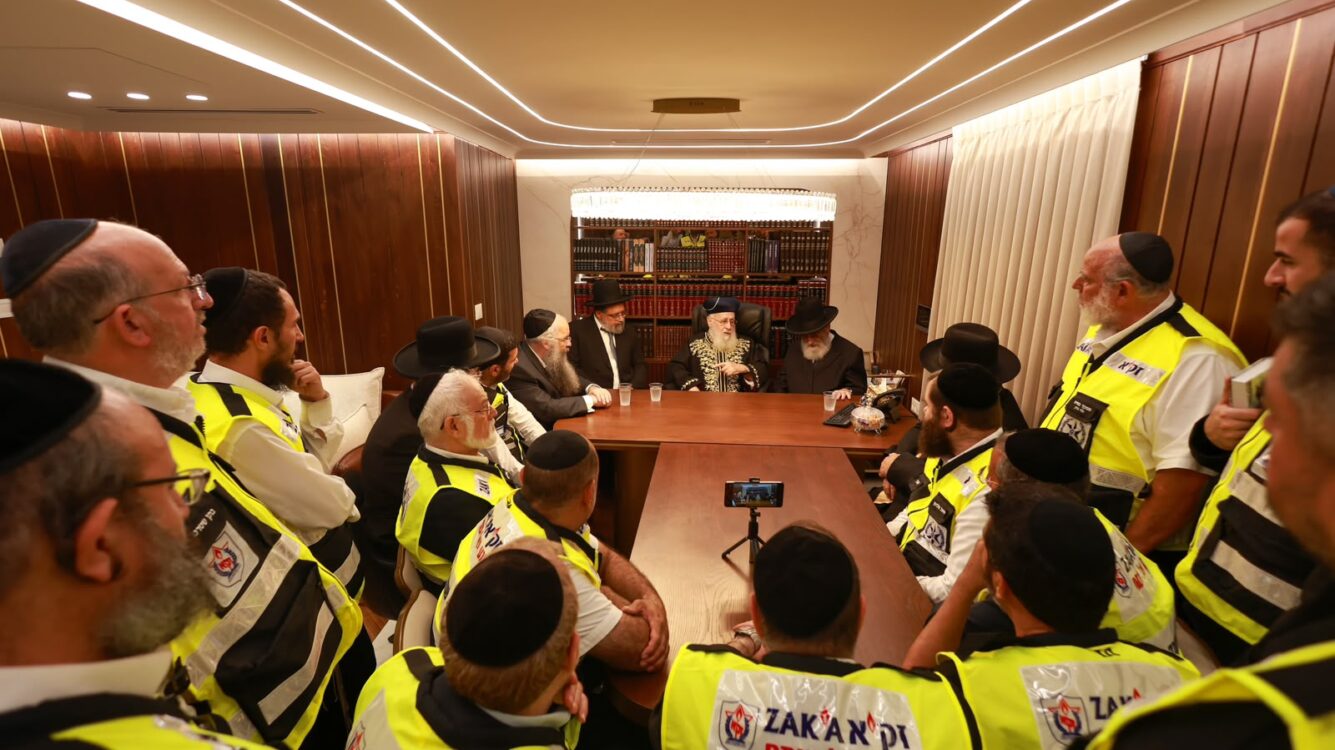 מעמד זיכרון מרטיט במלאות שלוש שנים לטבח שמחת תורה בראשות הראשון לציון מרן הגר"י יוסף שליט"א