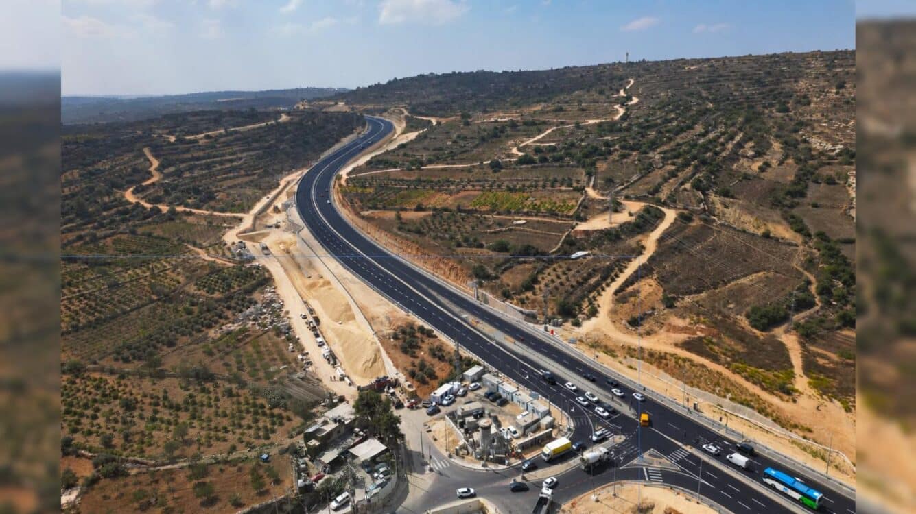 המקטע המרכזי בכביש 60 נפתח לתנועה