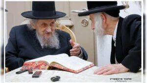 מרן הגר"ד לנדו עלה למעונו של האדמו"ר מסטריקוב