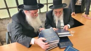 מרן הגאון רבי אברהם סלים שליט"א במכון המדעי טכנולוגי להלכה