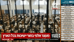 עם התראות 'צבע שחור': שוטרים צבאיים פורצים להיכלי הישיבות