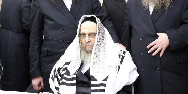 האדמו"ר מהר"א מסאטמאר. צילום: שמואל דריי