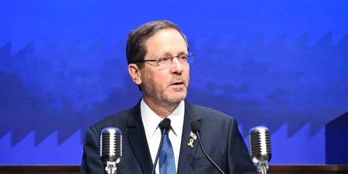 הנשיא הרצוג. צילום: חיים צח/לע"מ