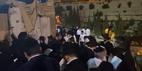 הילולת ה'אור החיים' הקדוש בהר הזיתים