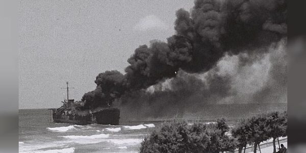 הספינה אלטלנה   צילום: הנס פין/לע"ם