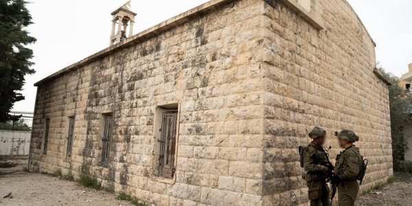 כנסיית הטרור באלחיאם. צילום: דו"צ