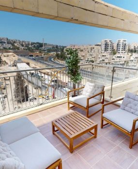 תמונה אמיתית של הדירה בירושלים