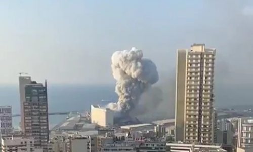 הפיצוץ בנמל ביירות יגרום לסחרור פוליטי | צילום מסך