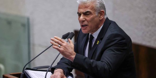 יו"ר יש עתיד, ח"כ יאיר לפיד. צילום: נועם מושקוביץ/דוברות הכנסת