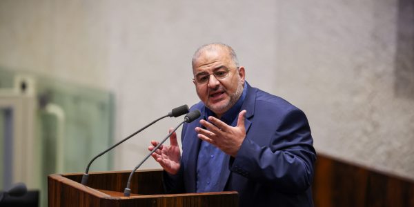 יו"ר רע"מ מנסור עבאס. צילום: נועם מושקוביץ/דוברות הכנסת