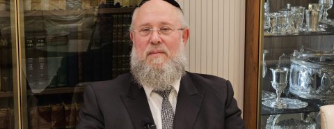 הרב אשר לנדאו, רב המכון לרפואה משפטית אבו כביר. צילום: המחדש