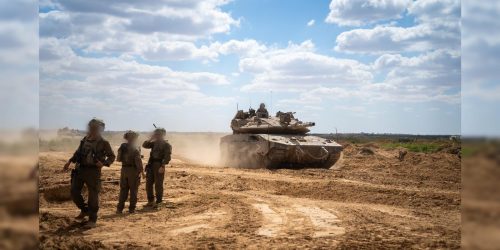 כוחות בעזה   צילום: דו"צ