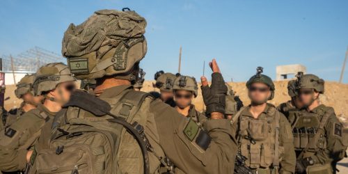 לוחמי כפיר בעזה  צילום: דו"צ