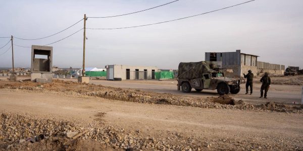 נקז "רגבים" במעבר רפיח. צילום: דו"צ