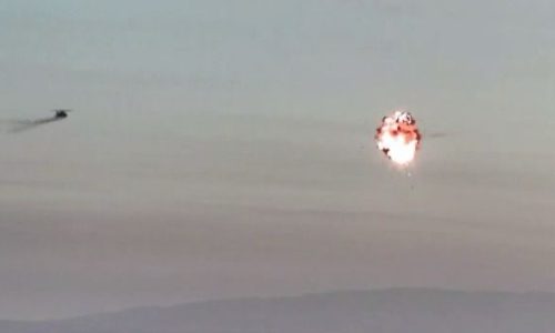 יירוט כטב"מ. צילום: דו"צ