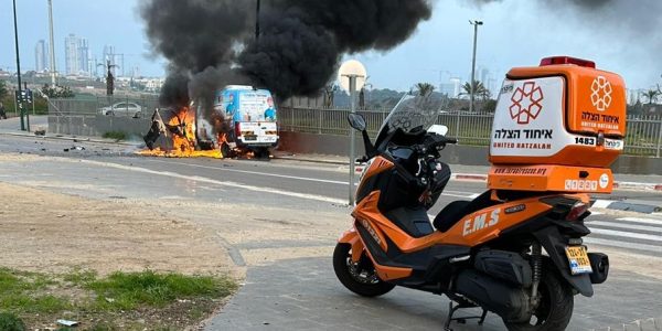 זירת האירוע. צילום: איחוד הצלה